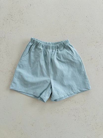 Sketch shorts - khaki/sky