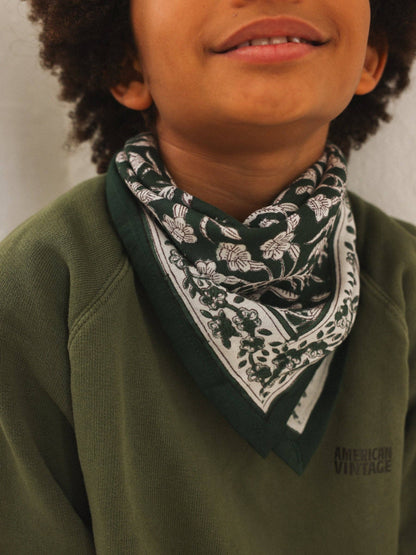 Calcutta mini scarf - green