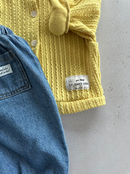 Eline cardigan - yellow