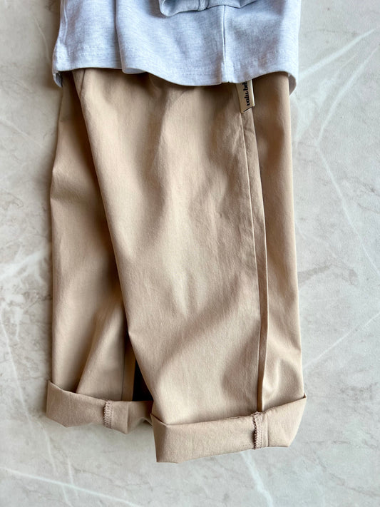 Chino pants - cocoa beige