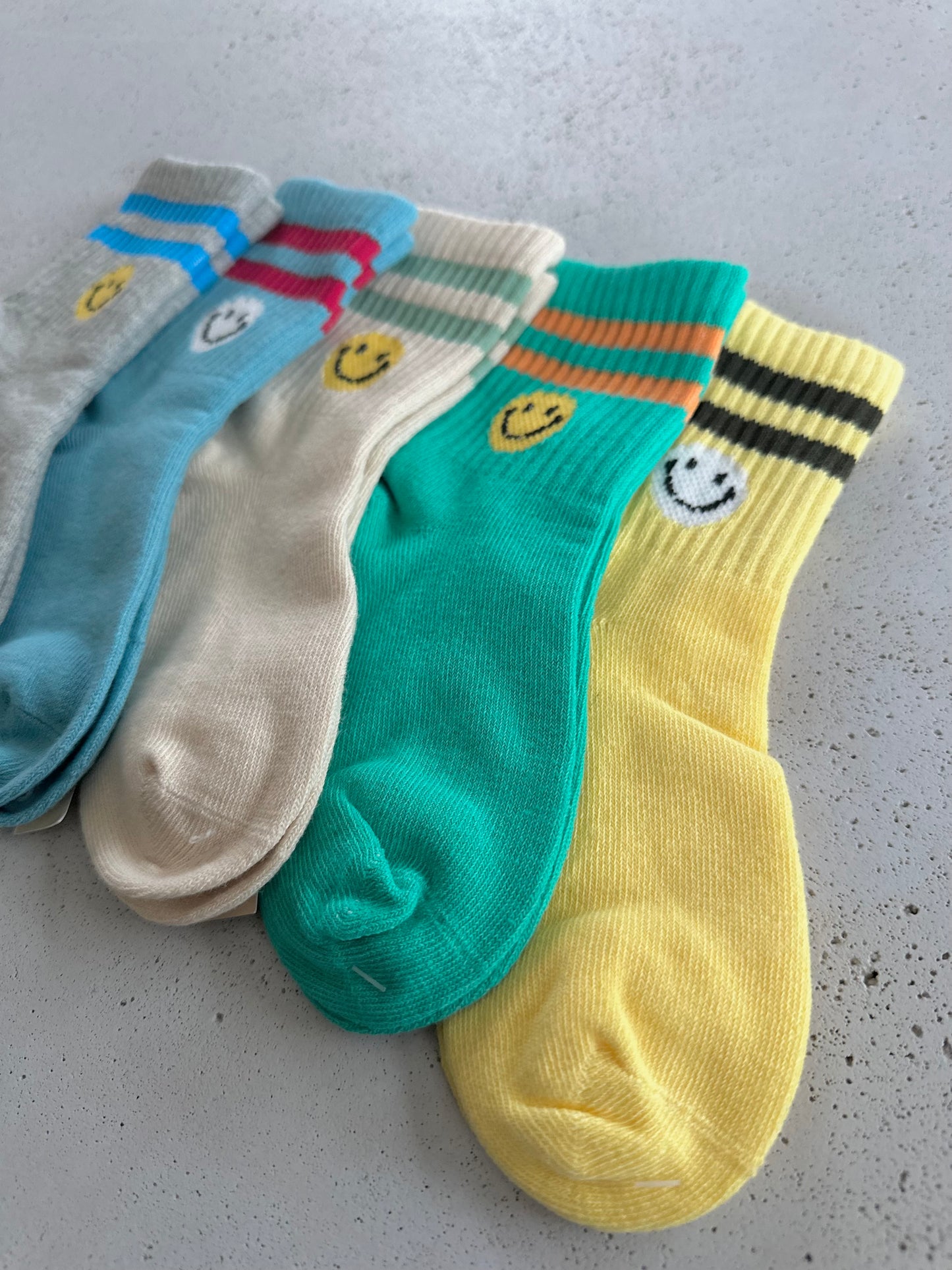 Pair of smile socks - more colors