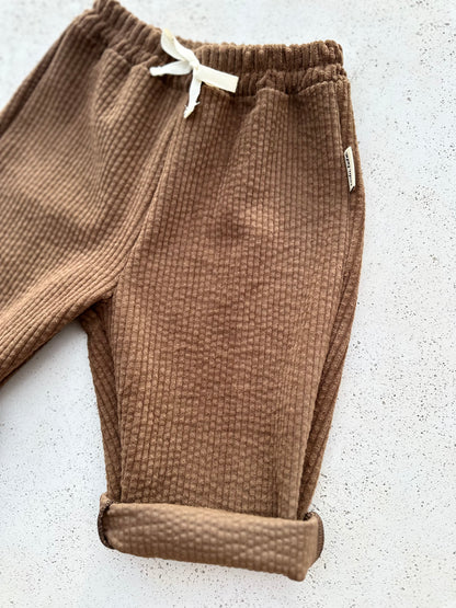 Bebe corduroy chinos - brown