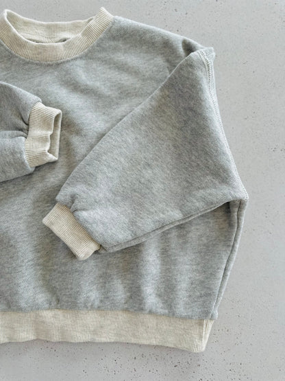 Melli stitch sweater - melange