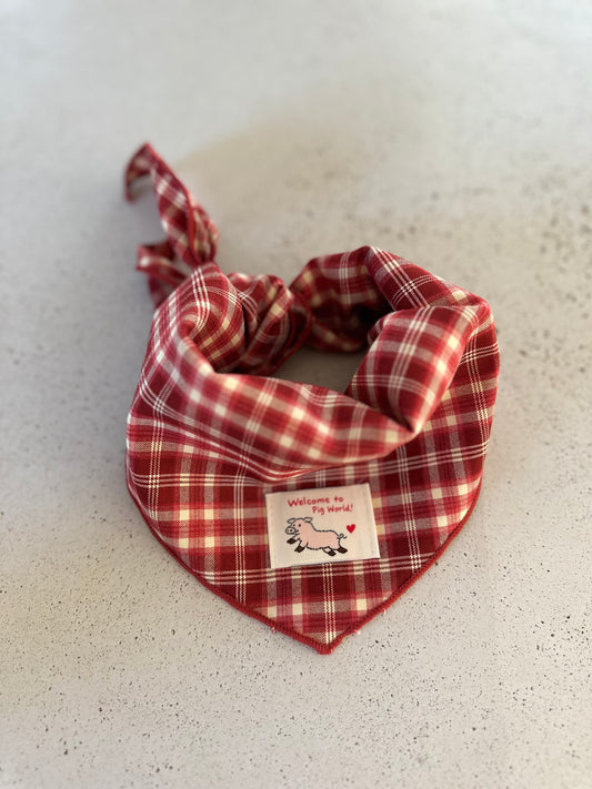 Yomi scarf - red