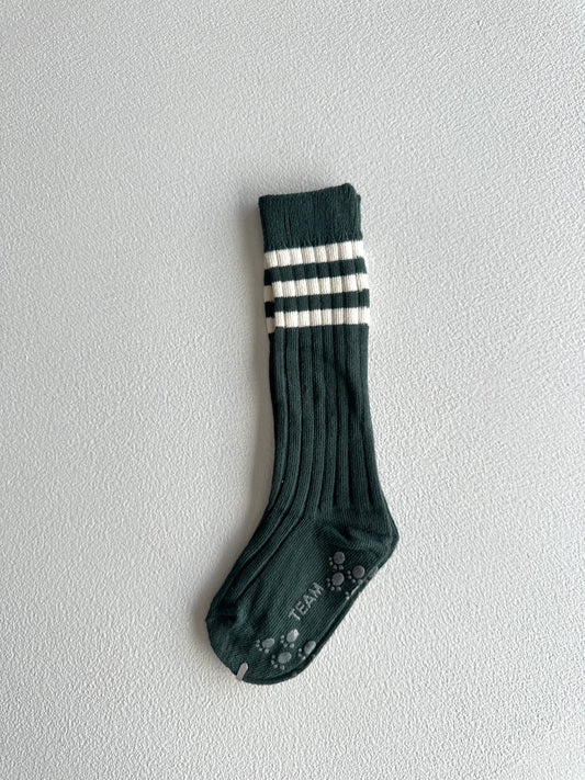 Pair of knee socks - forest green