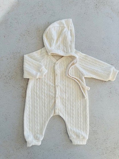 Bebe pointelle set - ivory