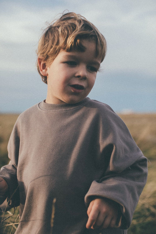 Stitch sweatshirt - mocha