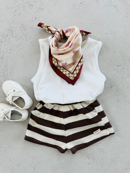 Fresi sleeveless basic - ivory