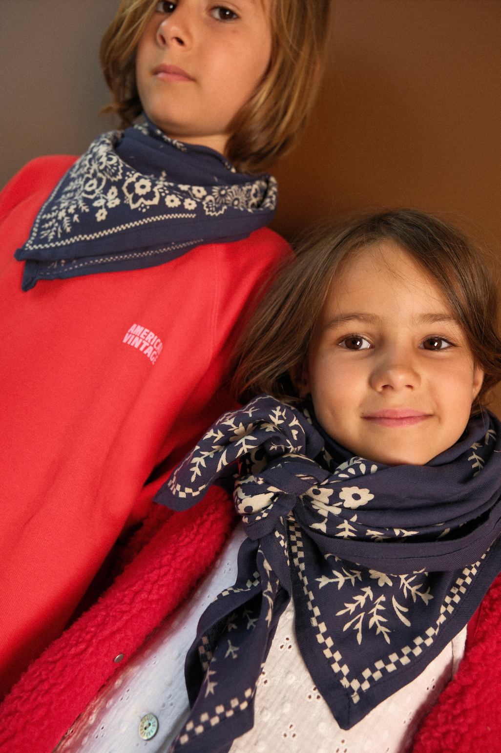 Mysore mini scarf - navy