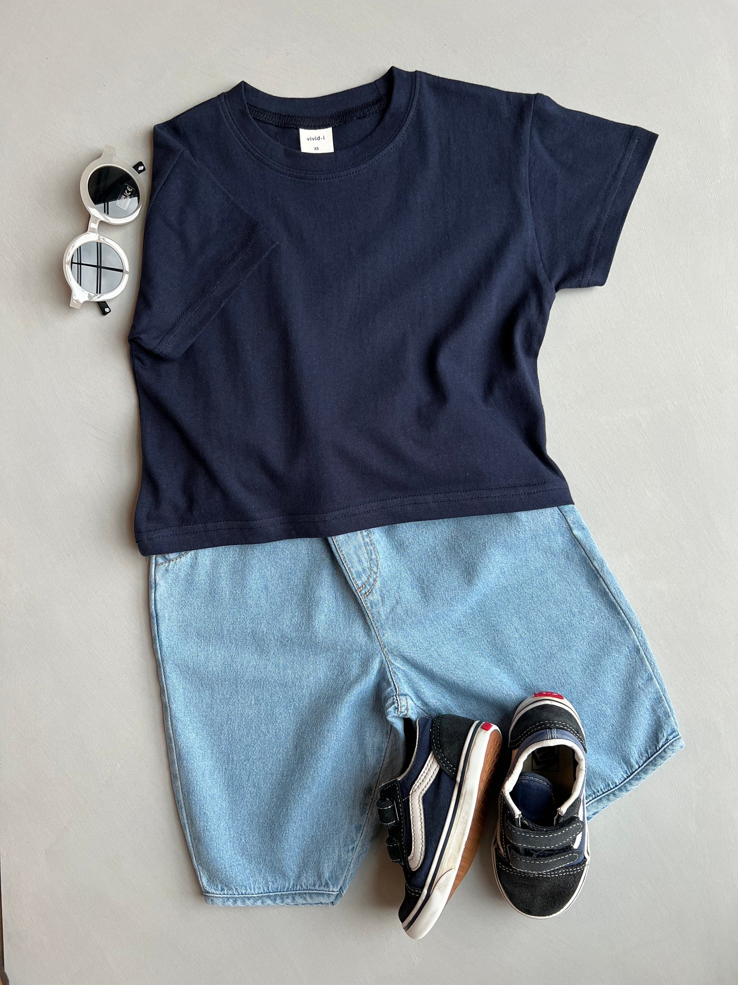 Loose fit tee - Navy