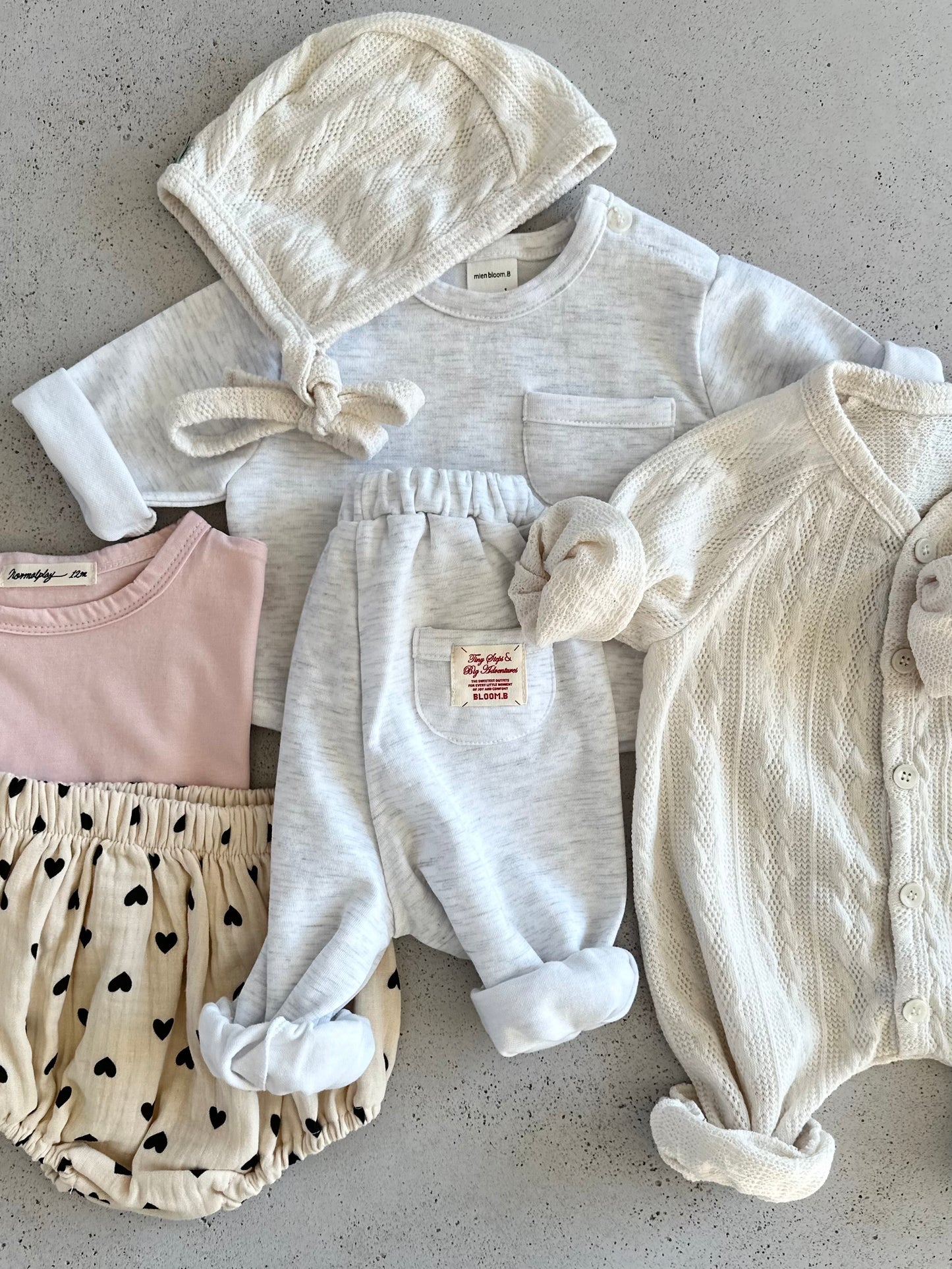 Bebe heart bloomers - ivory