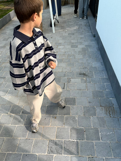 Heydo polo - navy-grey