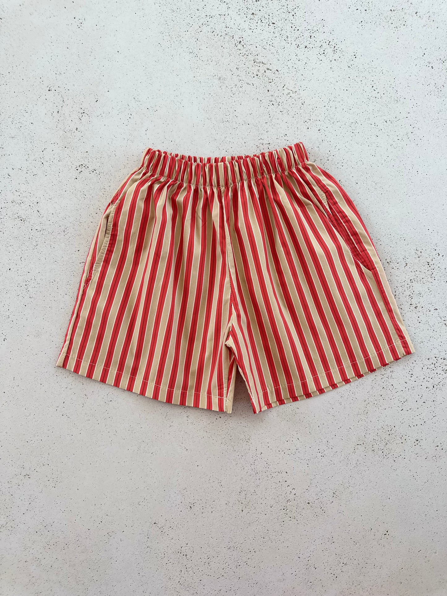 Bastien nice stripe pants - orange-beige
