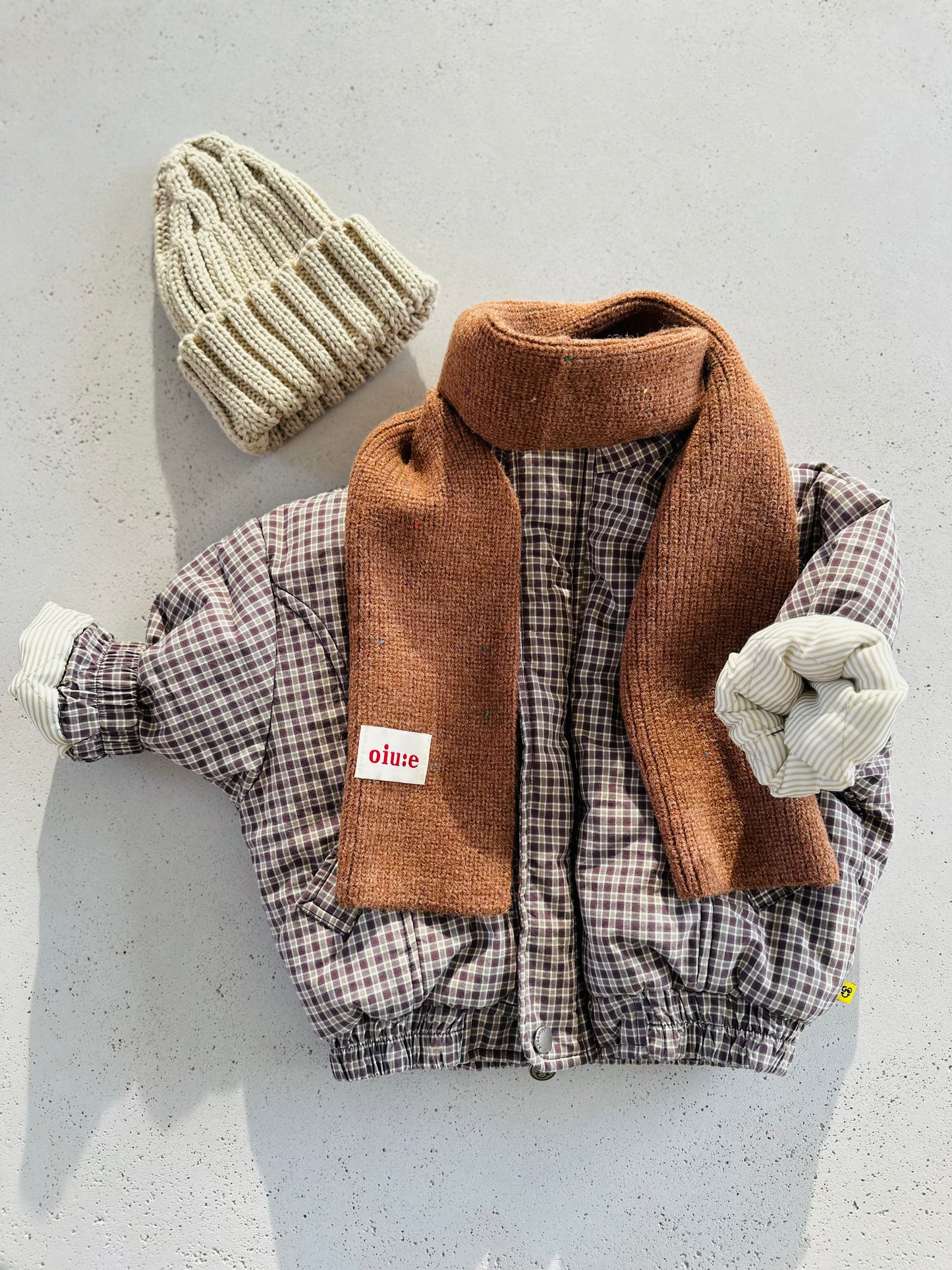 Goju winter check jacket