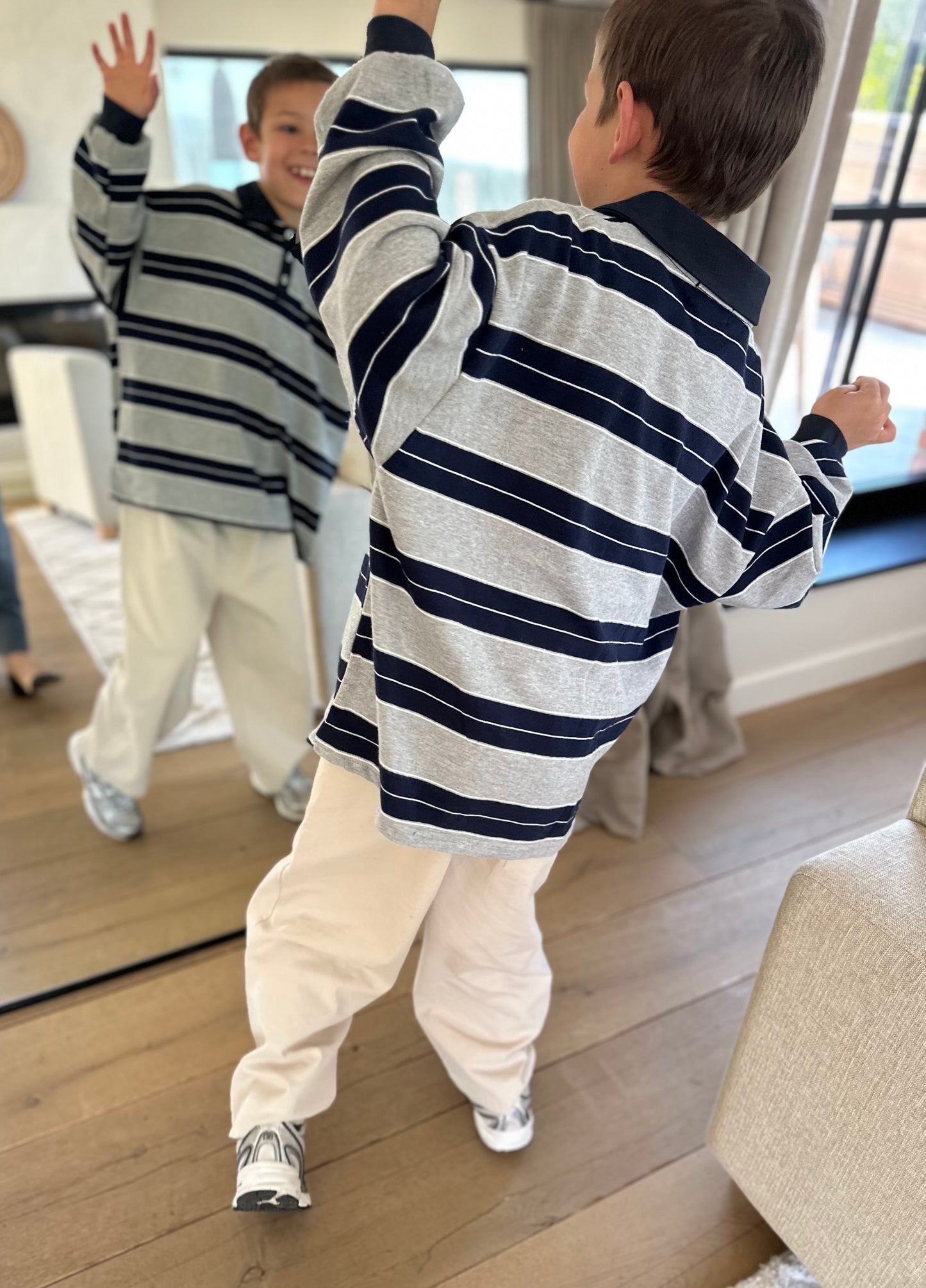 Heydo polo - navy-grey