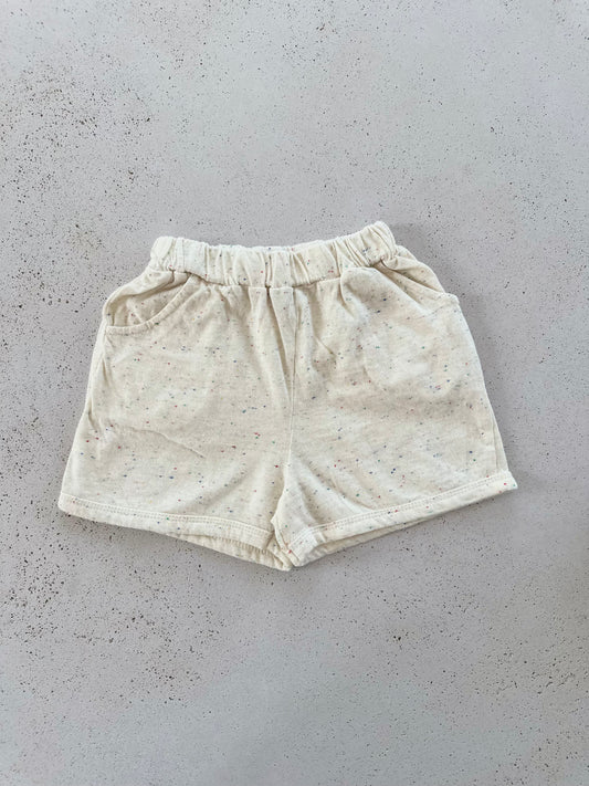 Lollipop shorts - ecru/spickles