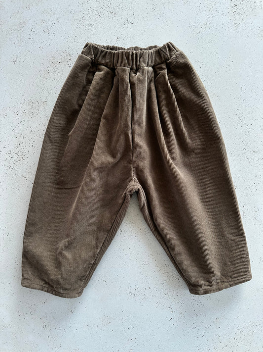 Bambi winter rib pants - dark brown