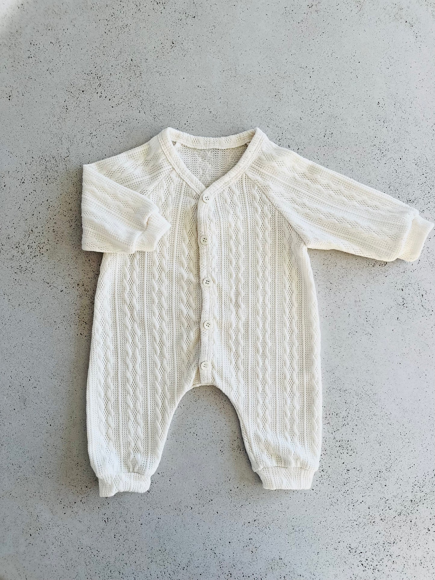 Bebe pointelle set - ivory