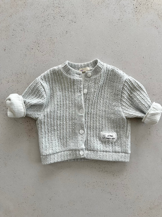 Eline cardigan - white melange