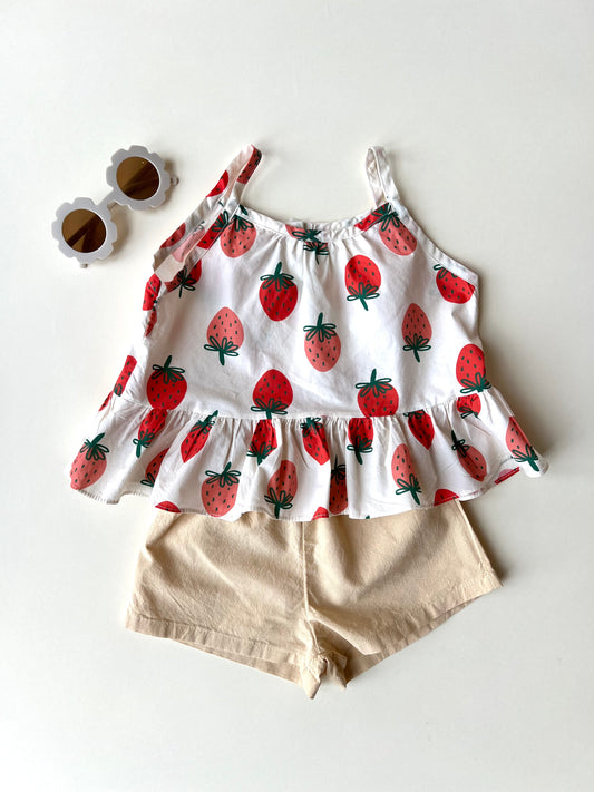 Strawberry blouse