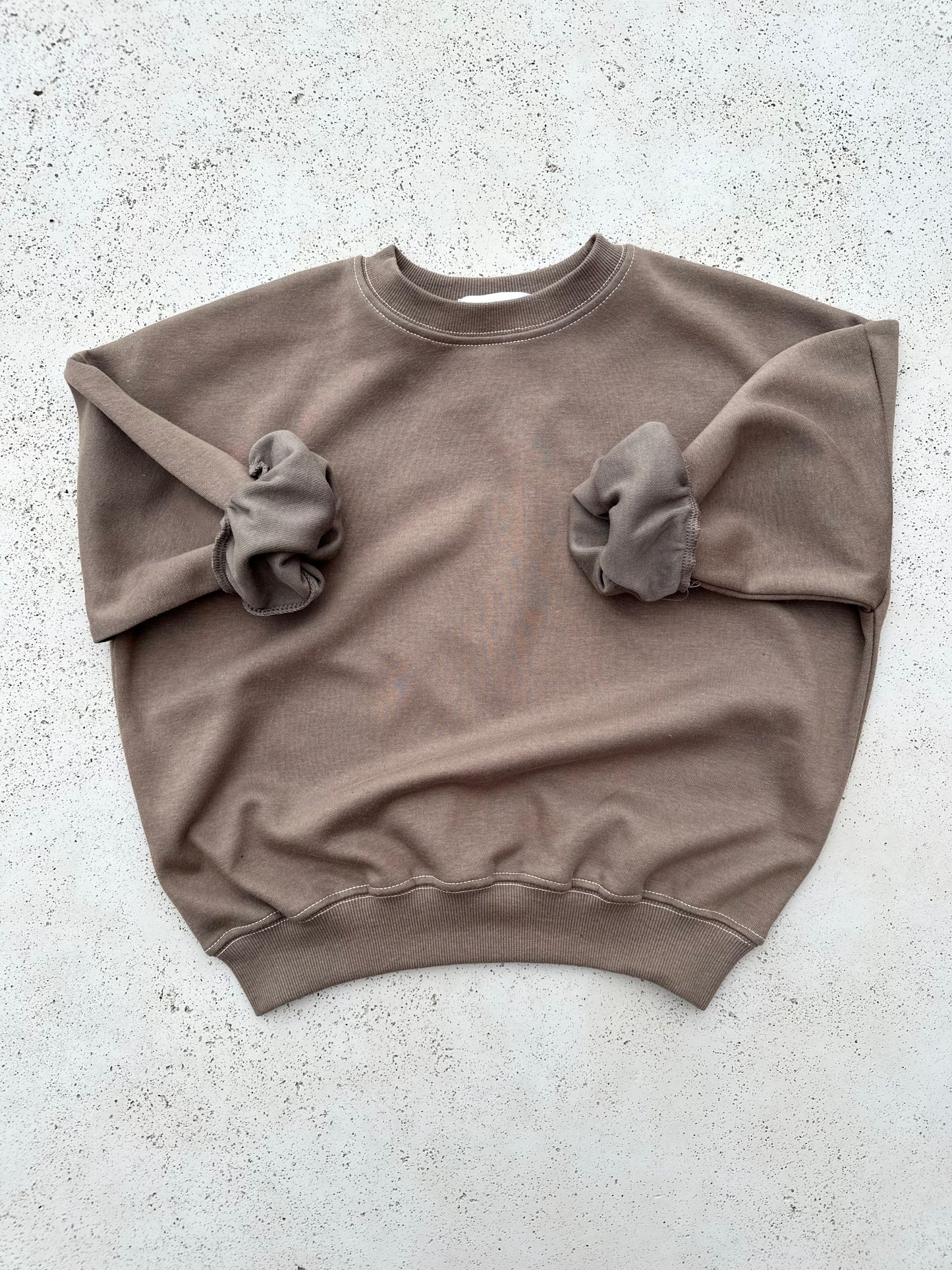 Stitch sweatshirt - mocha