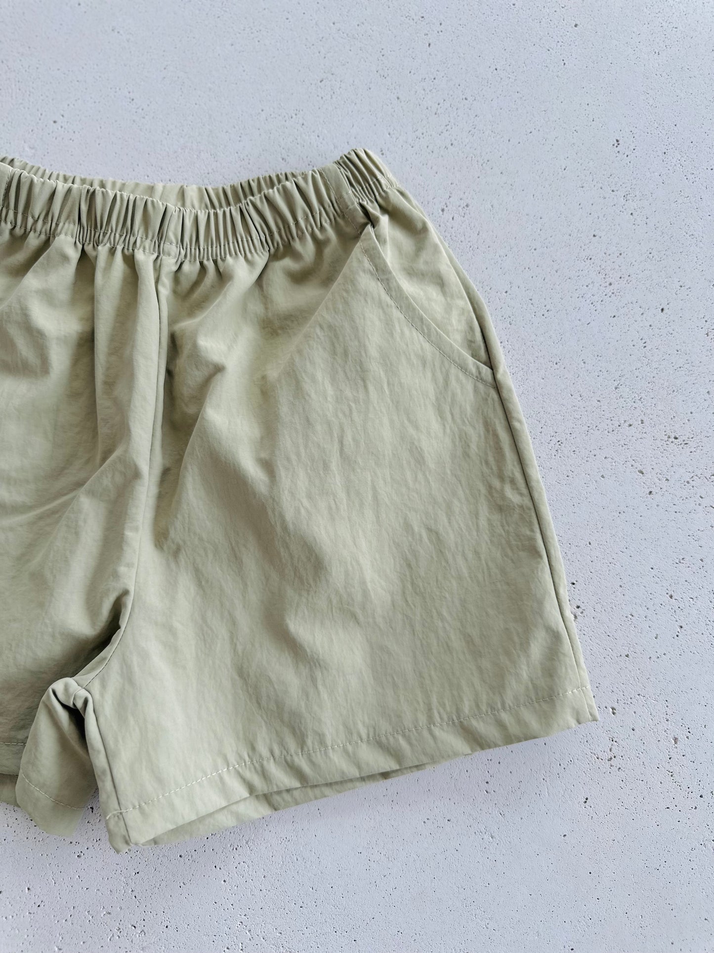 Sketch shorts - khaki/sky
