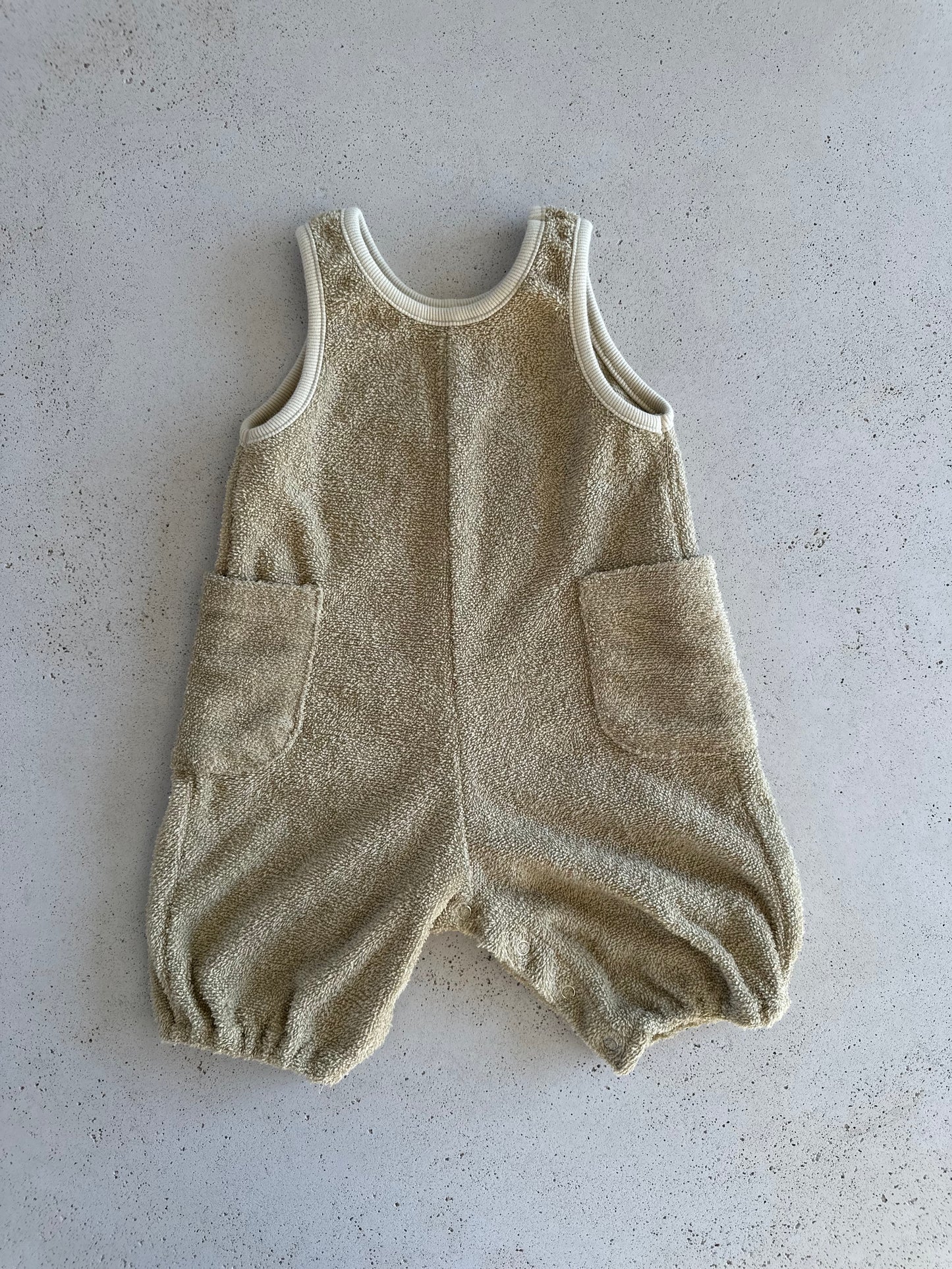 Bebe towel onesie - brown/beige