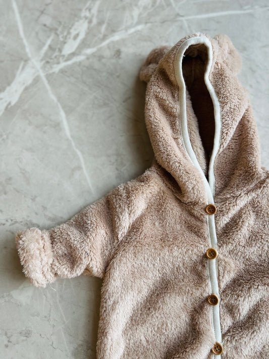 Bebe bear onesie - Light beige-pink