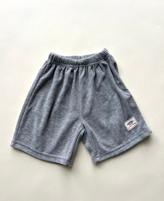 Relax terry shorts - Grey melange