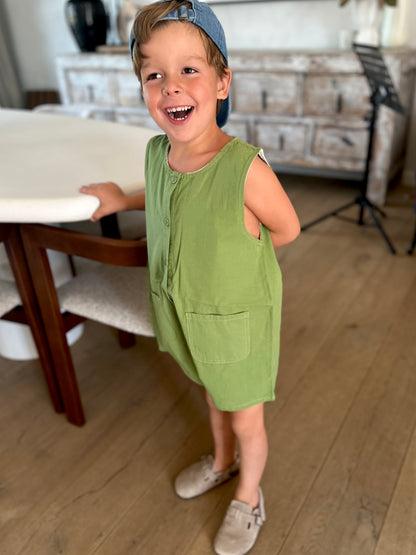 Charlie overall - olive