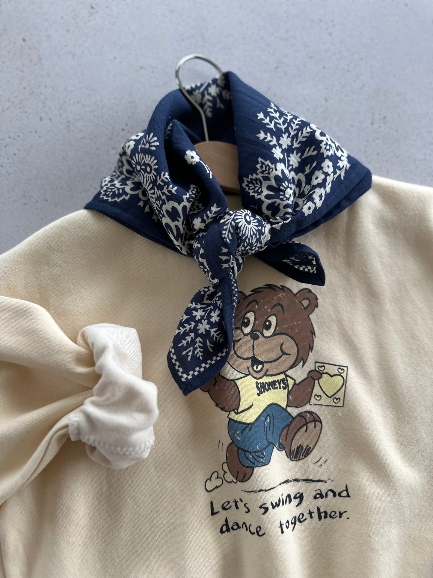 Mysore mini scarf - navy