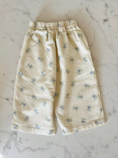 Flower pants - Cream