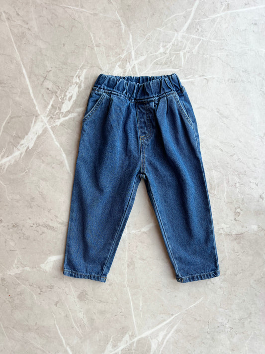 Baggy denim - dark blue