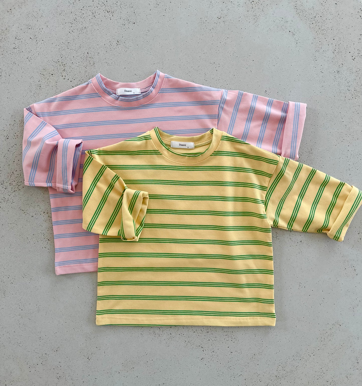 Dossy stripe tee - pink