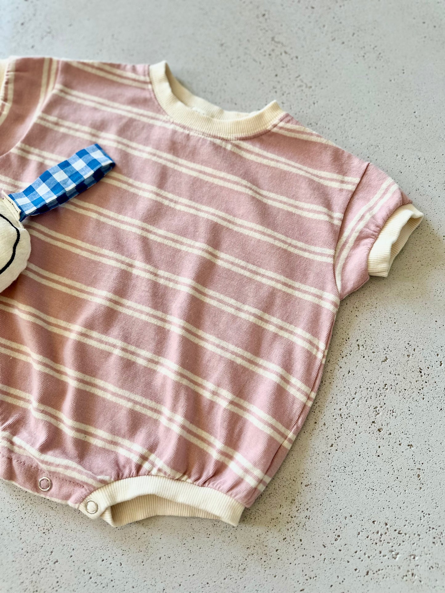 Bebe Saint stripe summer suit - pink