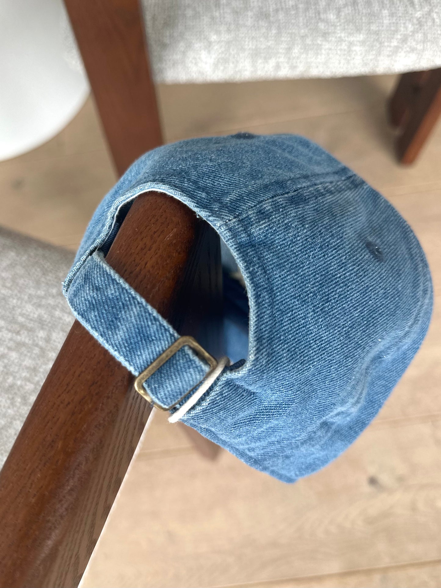 Atelier pomme bonjour denim cap