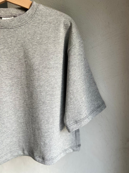 Loose Fit Sweat Tee - Melange