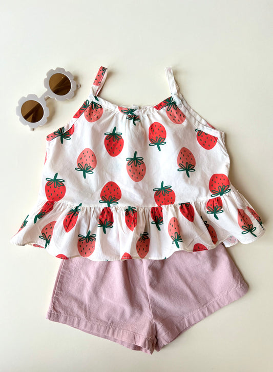 Strawberry blouse
