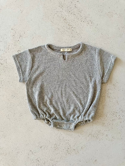 Bebe scone romper - light grey