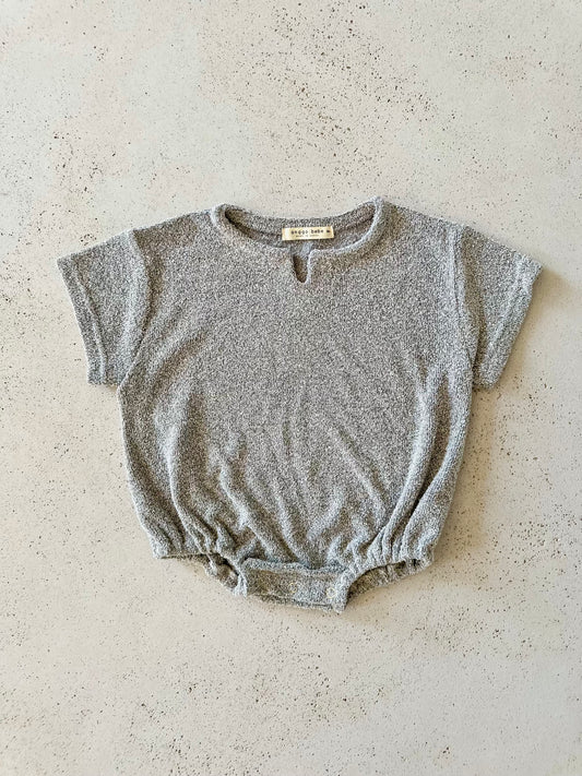 Bebe scone romper - light grey