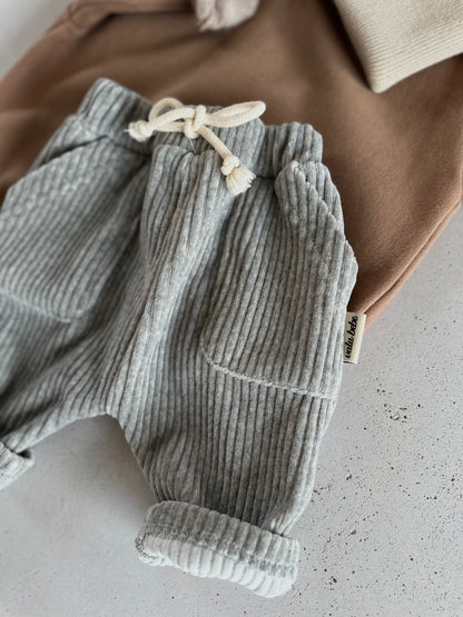 Bebe corduroy pants - grey