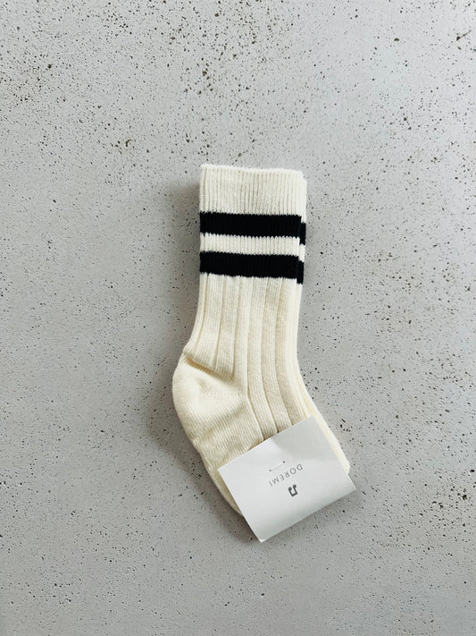 Pair of knee socks - cream