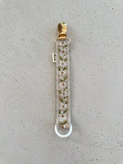 Bloom pacifier clip - more colors