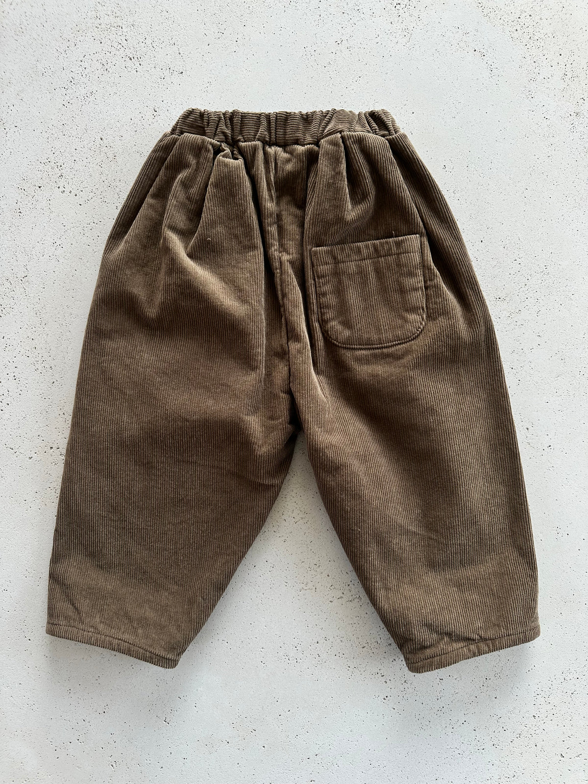Bambi winter rib pants - dark brown
