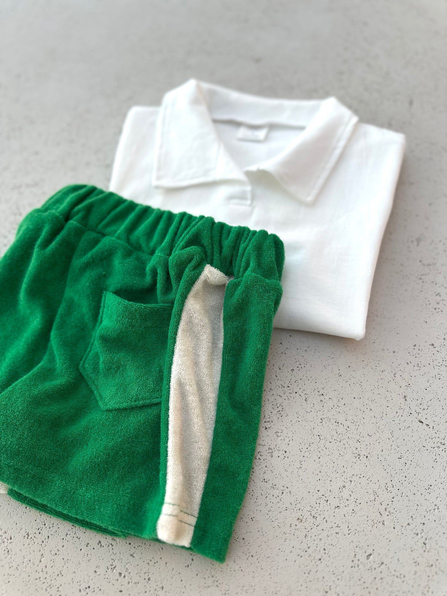 Arthur boxy polo shirt - Ivory