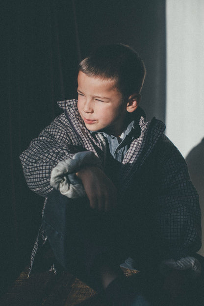 Goju winter check jacket