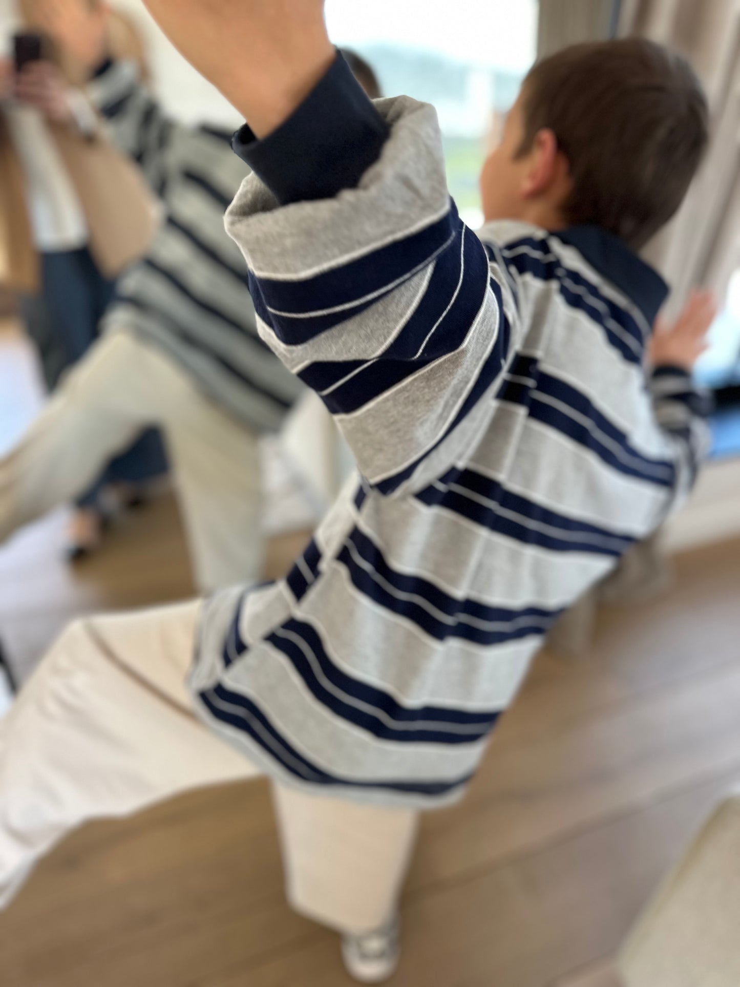 Heydo polo - navy-grey