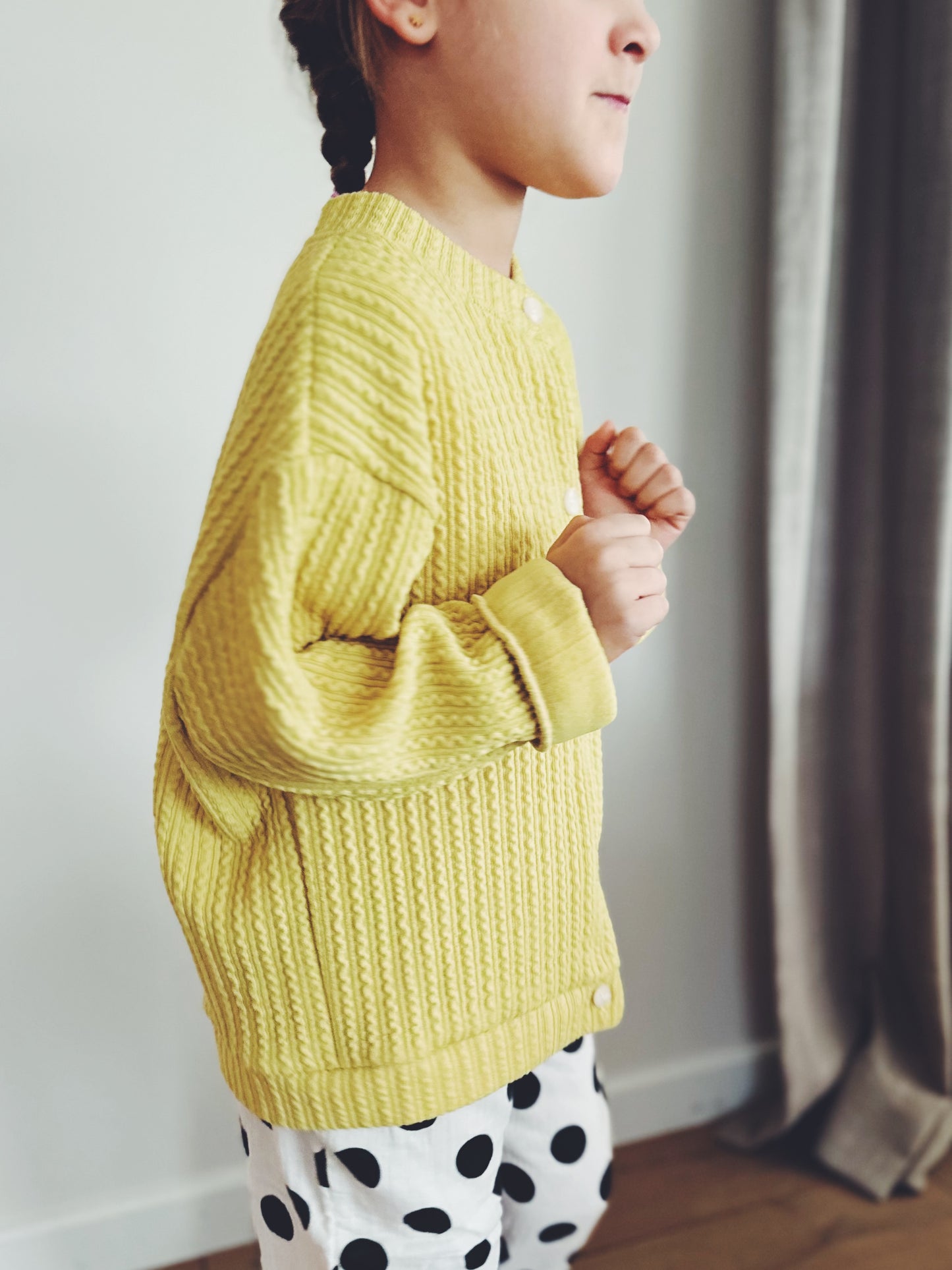 Eline cardigan - yellow