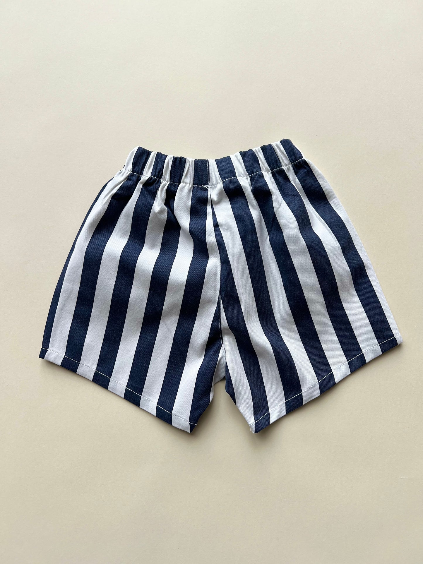 Maurice stripe shorts - Navy