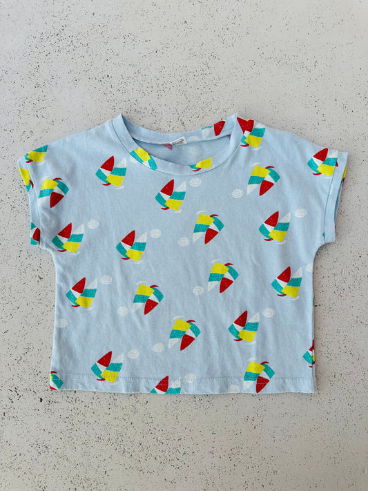 Yacht tee - Ice blue